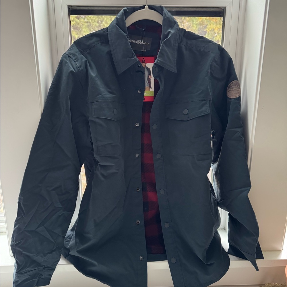 Men’s Eddie Bauer Navy Blue Jacket size medium